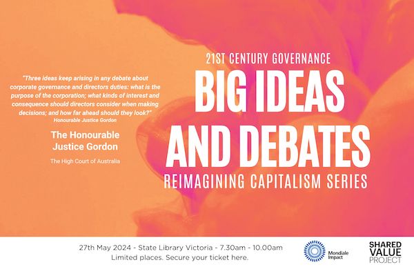 21st Century Governance: Big Ideas & Debates | Reimagining Capitalism Series cover image